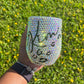 Custom Leopard Print Bling Wine Tumbler